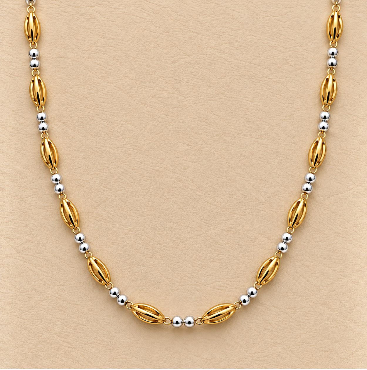Two-Tone Fancy Link Station Chain (8.6g)