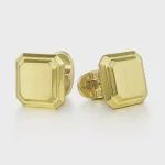 14K Y.Gold Cuff link