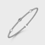 14K W.Gold Dia BG - 1