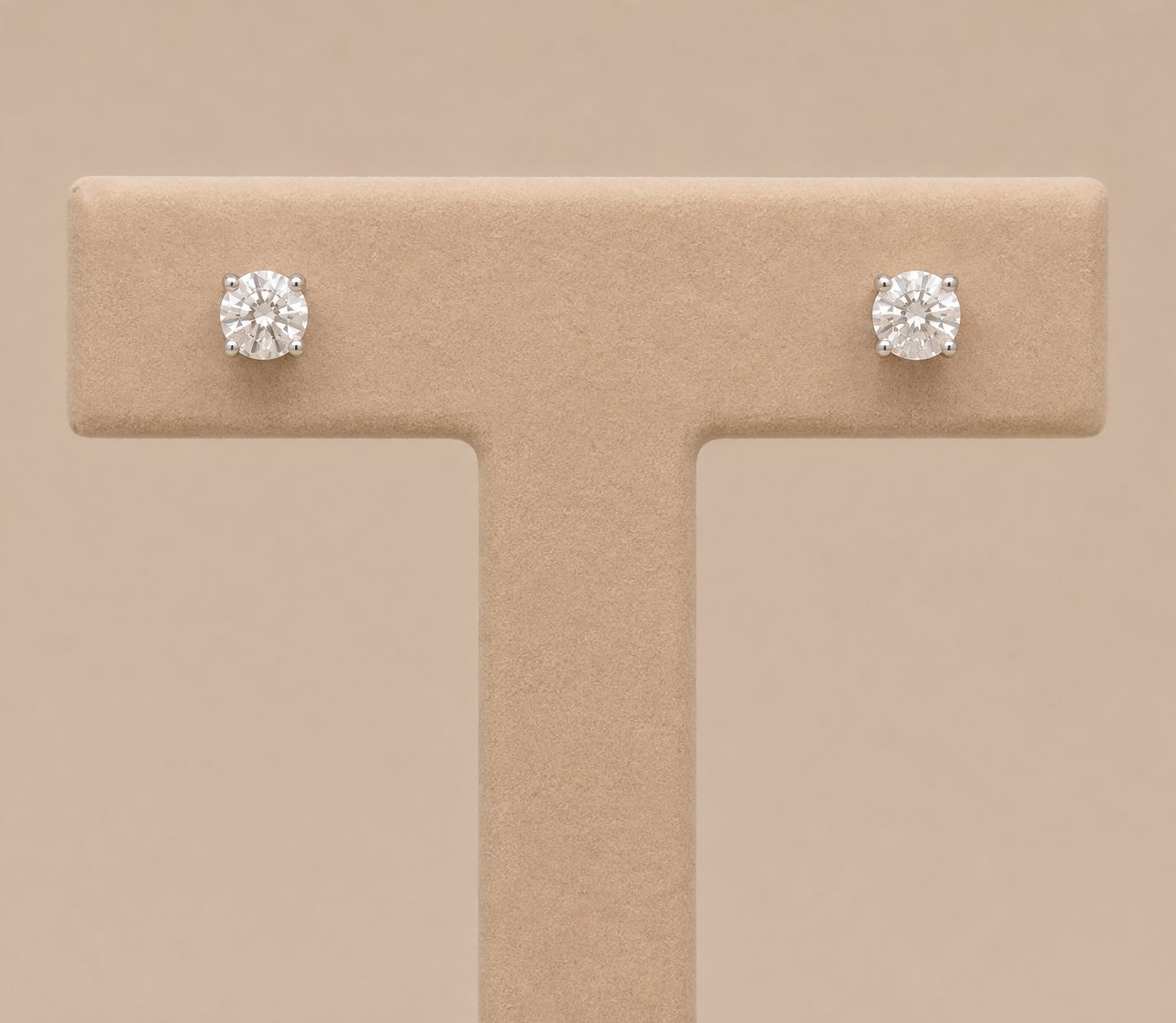 Diamond Stud Earrings  (0.30ct)