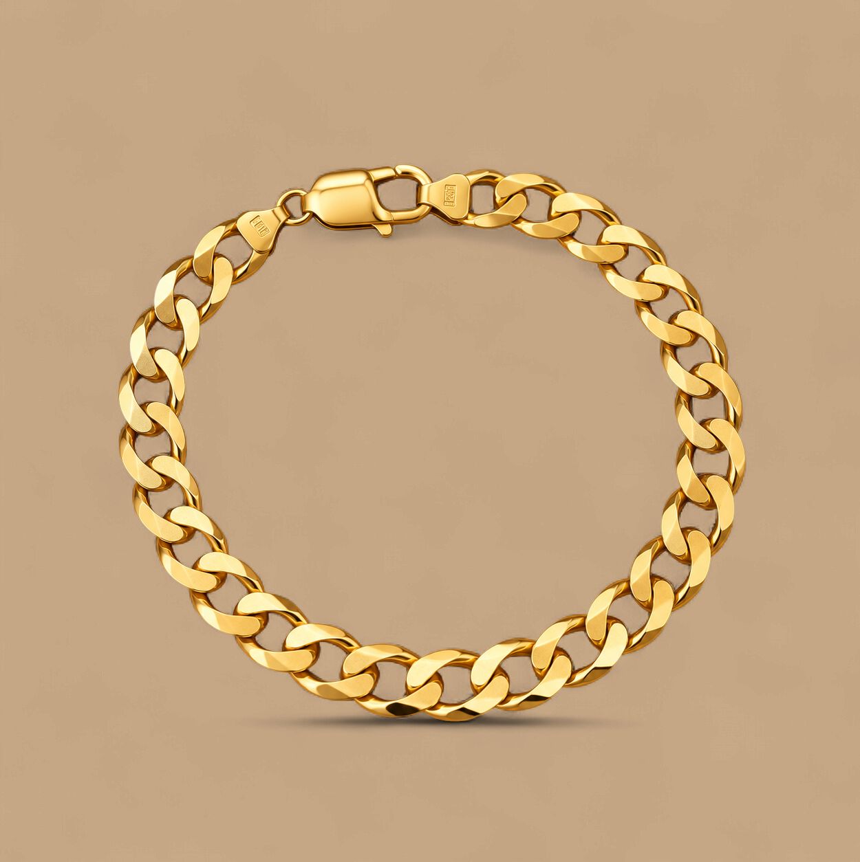 Men's Gold Chain Link Bracelet (12.6g)