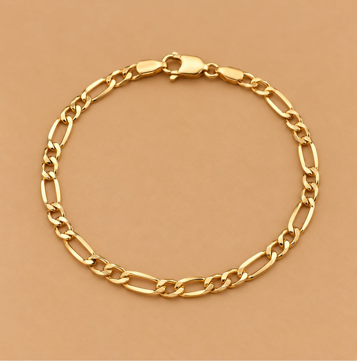 Gold Link Bracelet (1.6g)