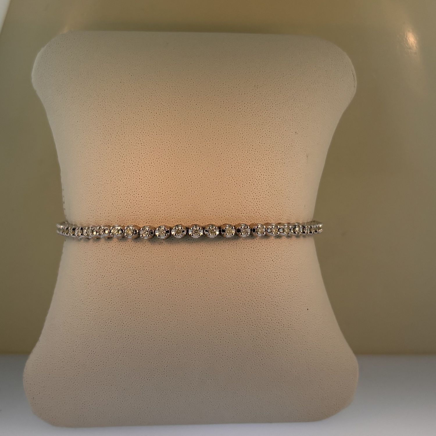 10KW Diamond Tennis Bracelet