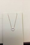 Dia Heart Necklace