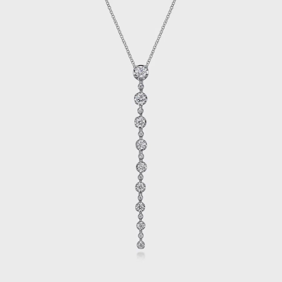 14K W.Gold Dia NK - 8