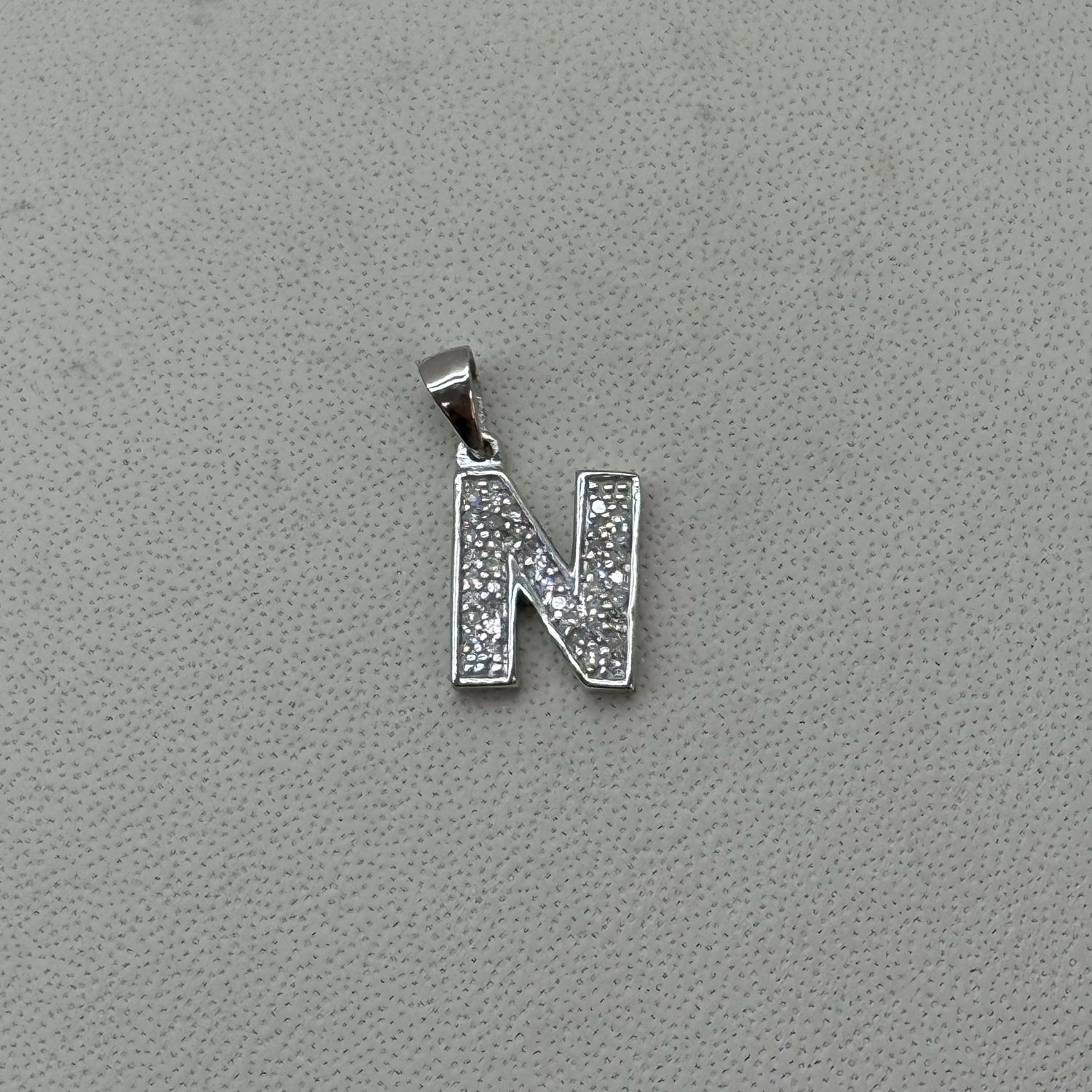 Letter Pendants CZ, Material: N Pend