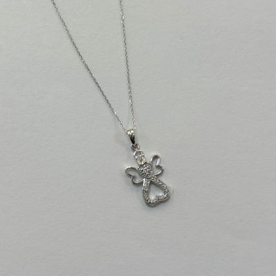 10KW Angel Diamond Pendant