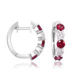 HOOP ER, 14KW, 3.2mm, RUBY, Round, Alternating