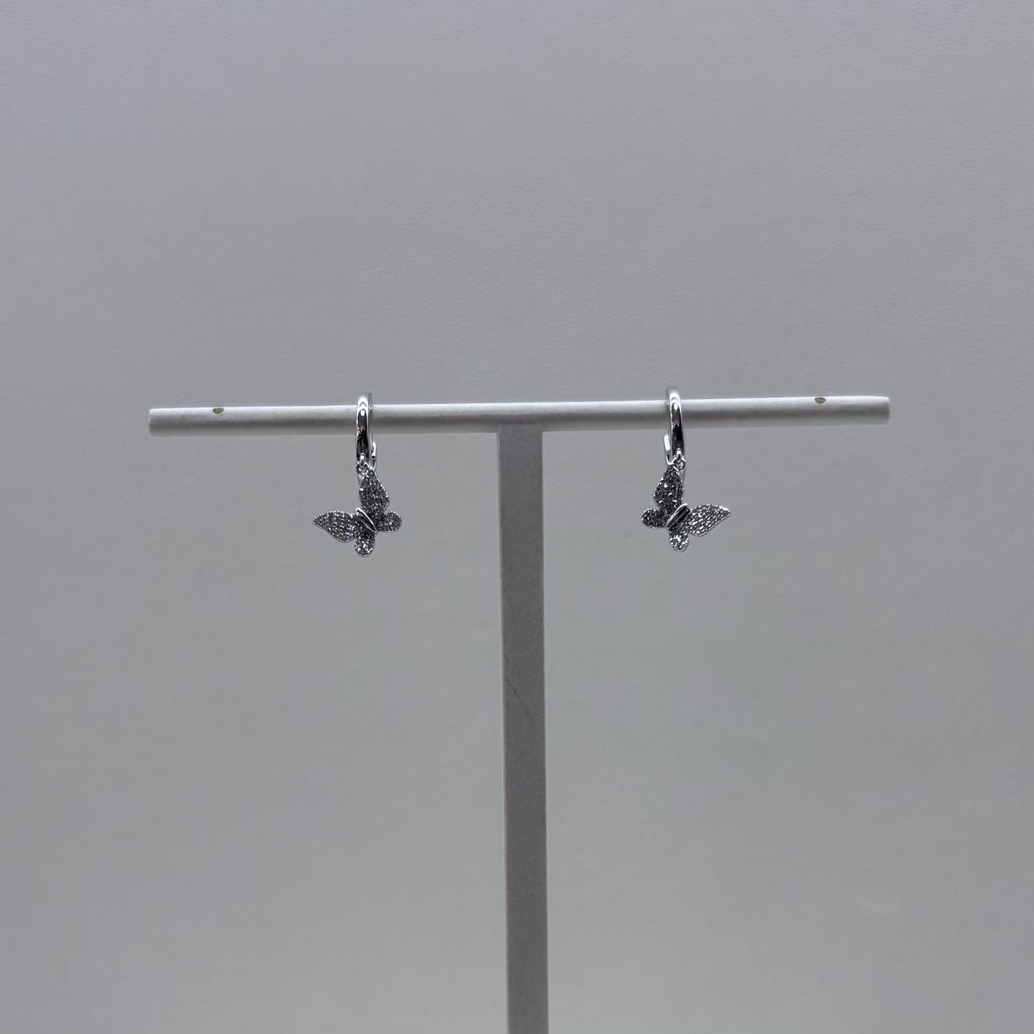 14KW Butterly Dangle Earrings Bassali