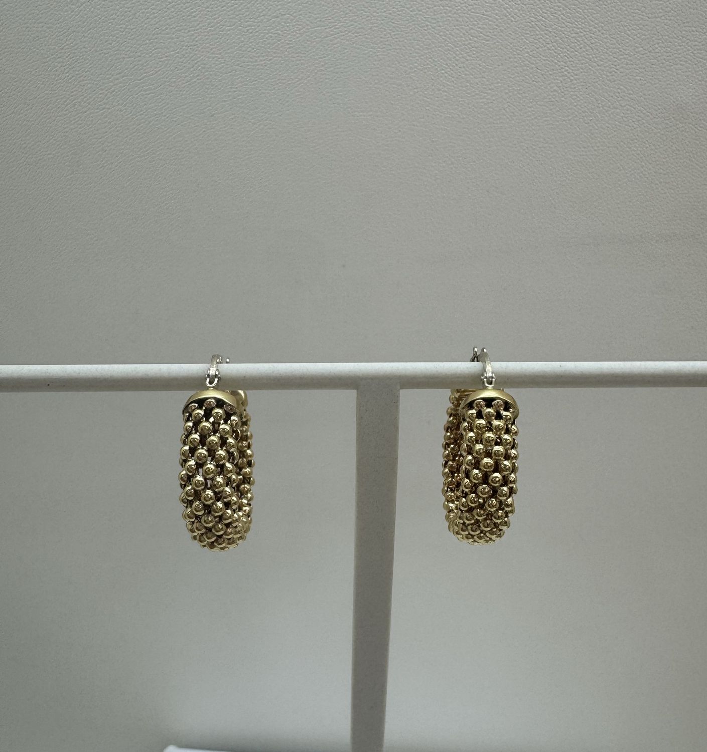 Gold Bujikan Hoop Earrings
