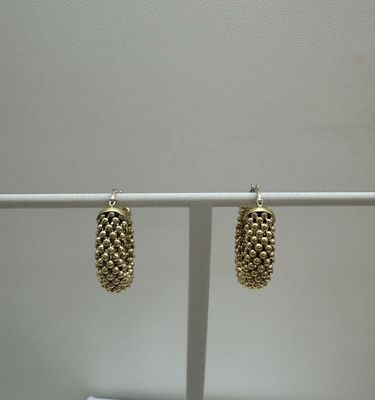 Gold Bujikan Hoop Earrings