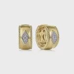 14K Y.Gold Diam EG