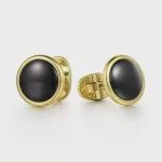 14K Y.Gold OX Cuff link