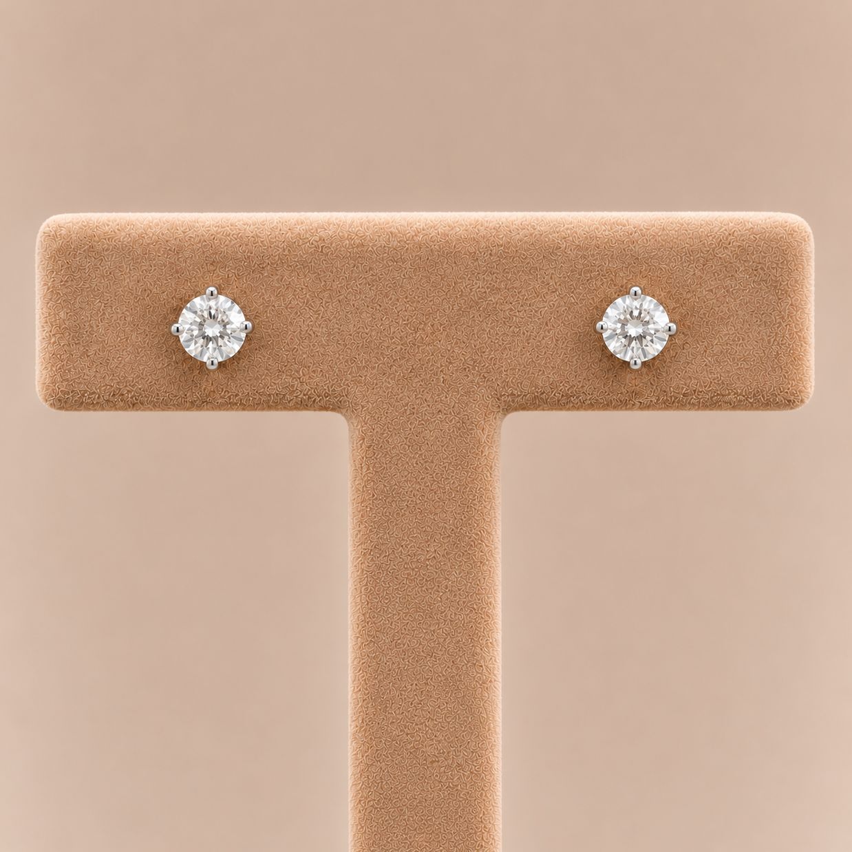 Diamond Stud Earrings (0.45ct)