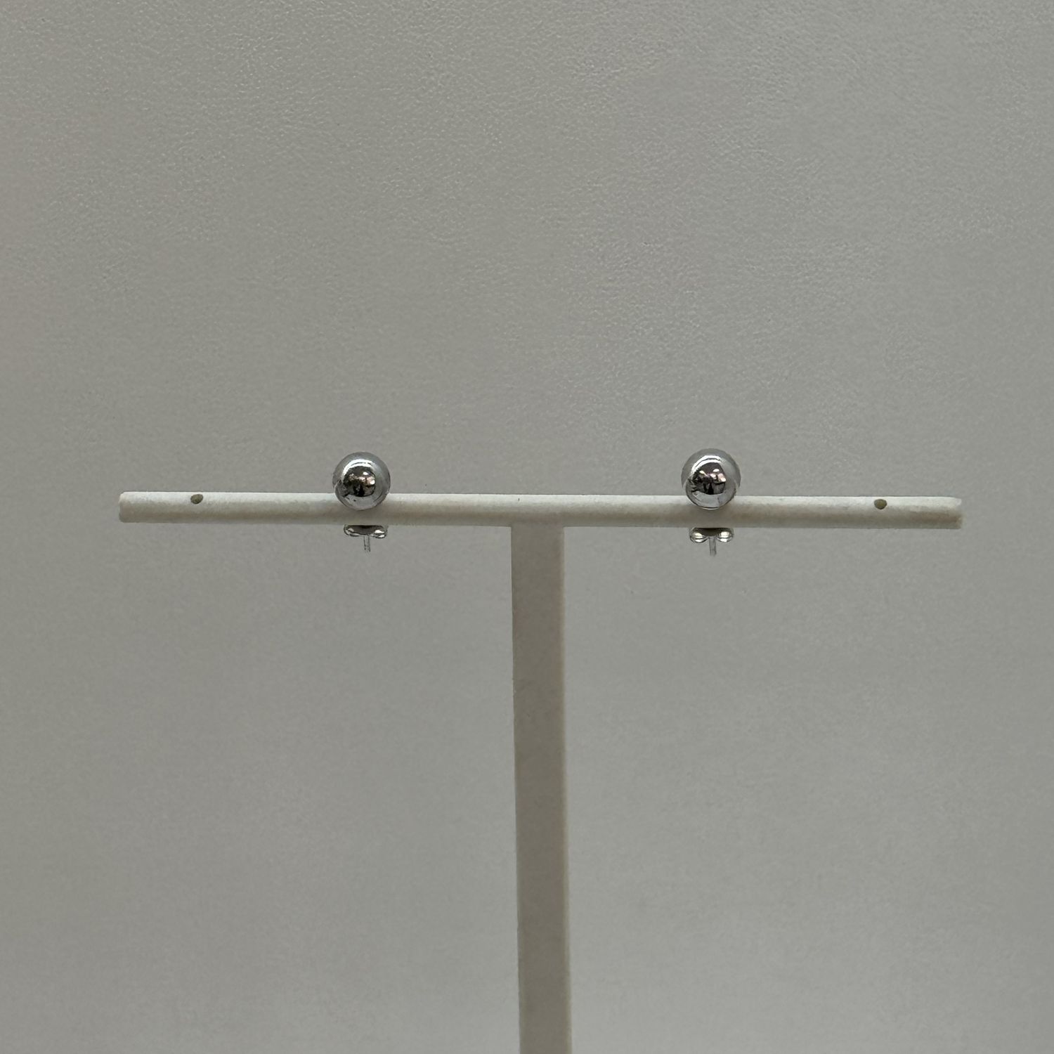 Gold Stud Ball Earrings -xsmall