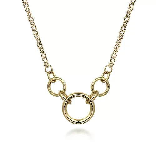14K Yellow Gold  Link Chain Necklace