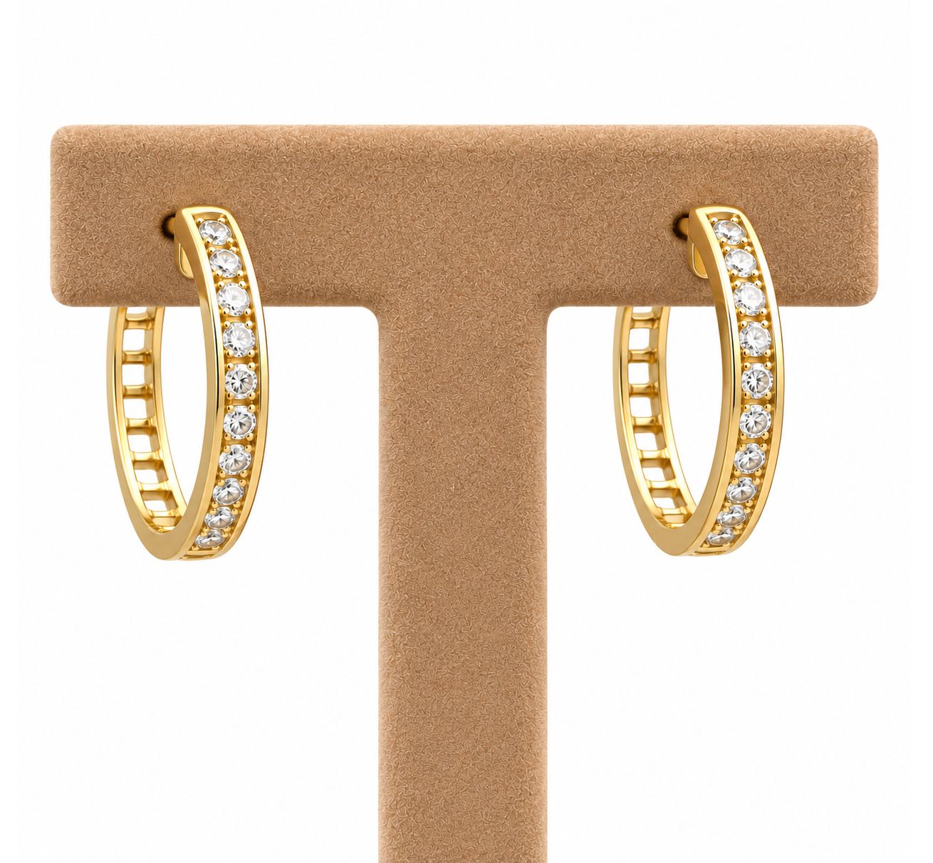 Round Diamond Hoop Earrings (1.0ct)