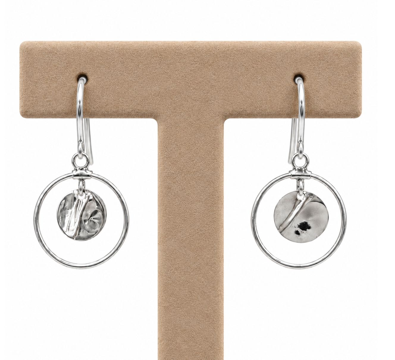 Fish Hook Drop Earrings (0.8g)