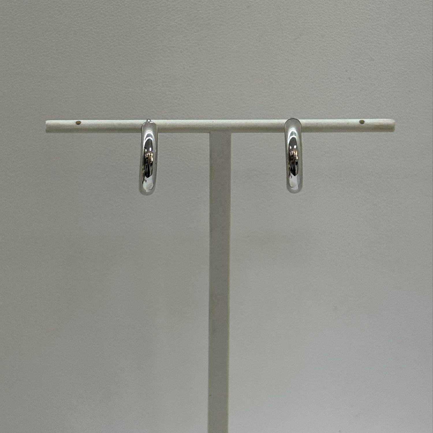 Gold Hoop Earrings-Medium