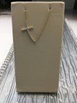 Yellow Gold Cross Necklace