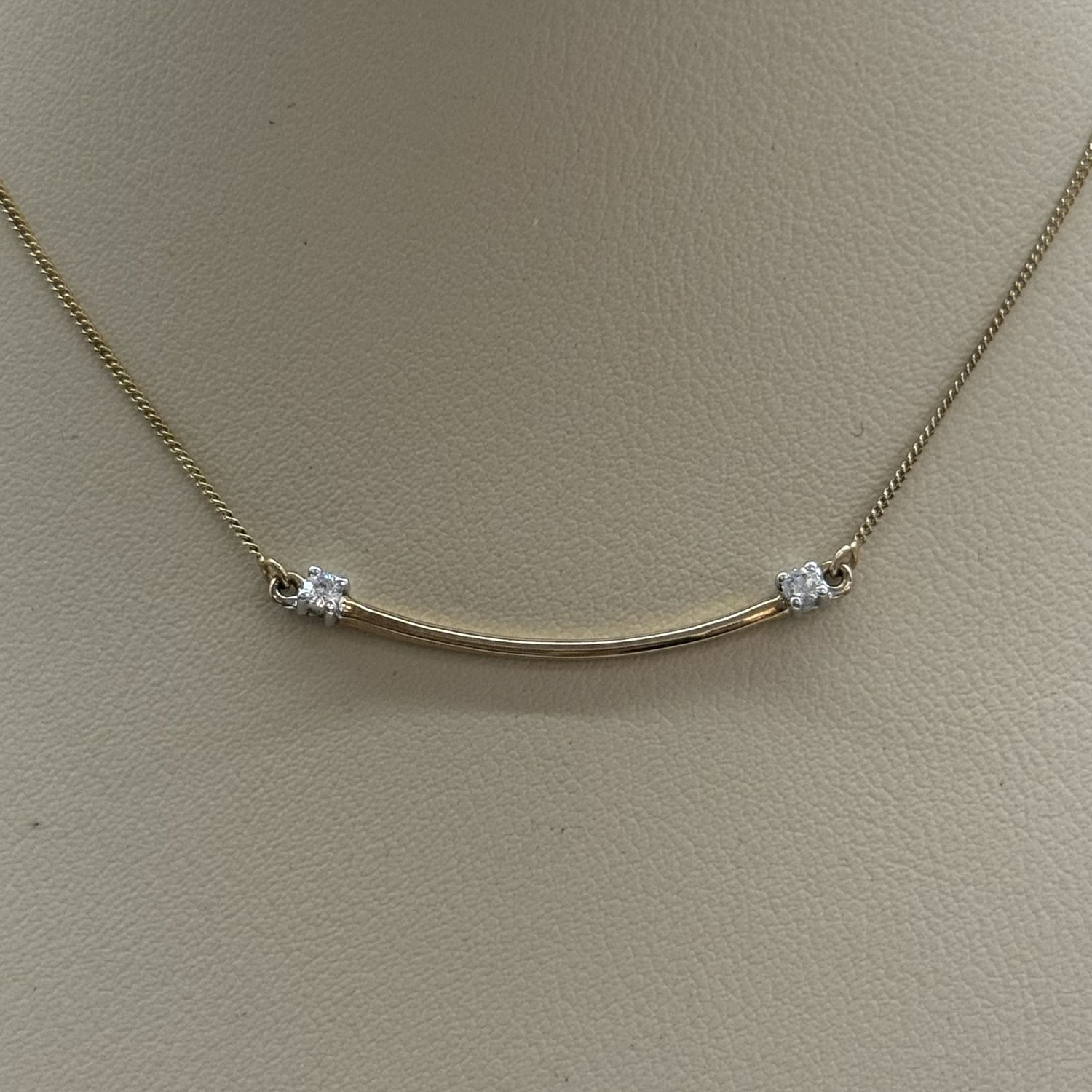 Diamond Swing Pendant, Material: Small/YG