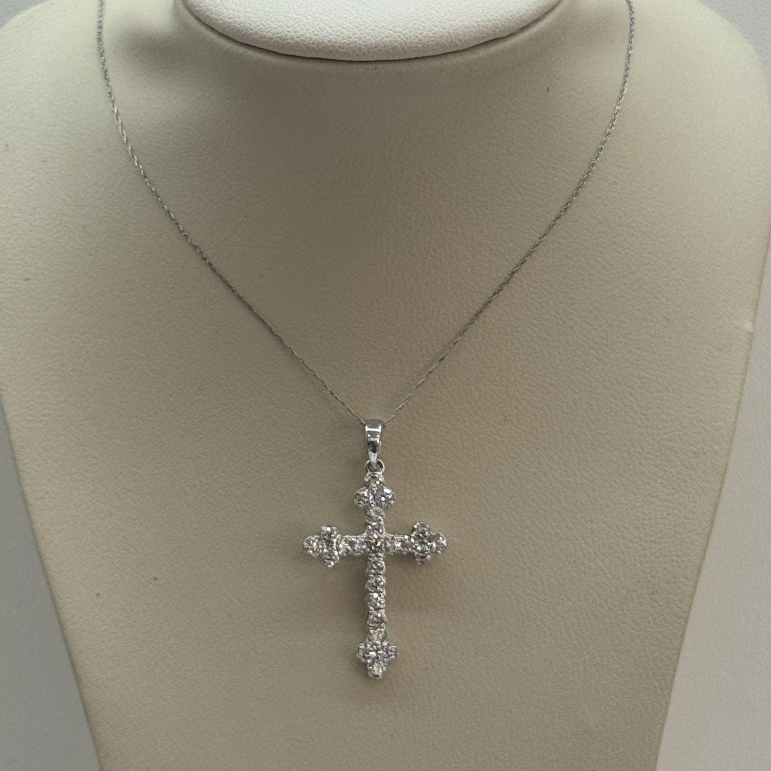 Reversible Diamond Orthodox Cross with Chain
