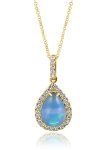 PENDANT 14KY 14X9 Opal Pear Shape Opal Collection