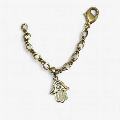 10k Gold Hamsa Pendant (0.5g)