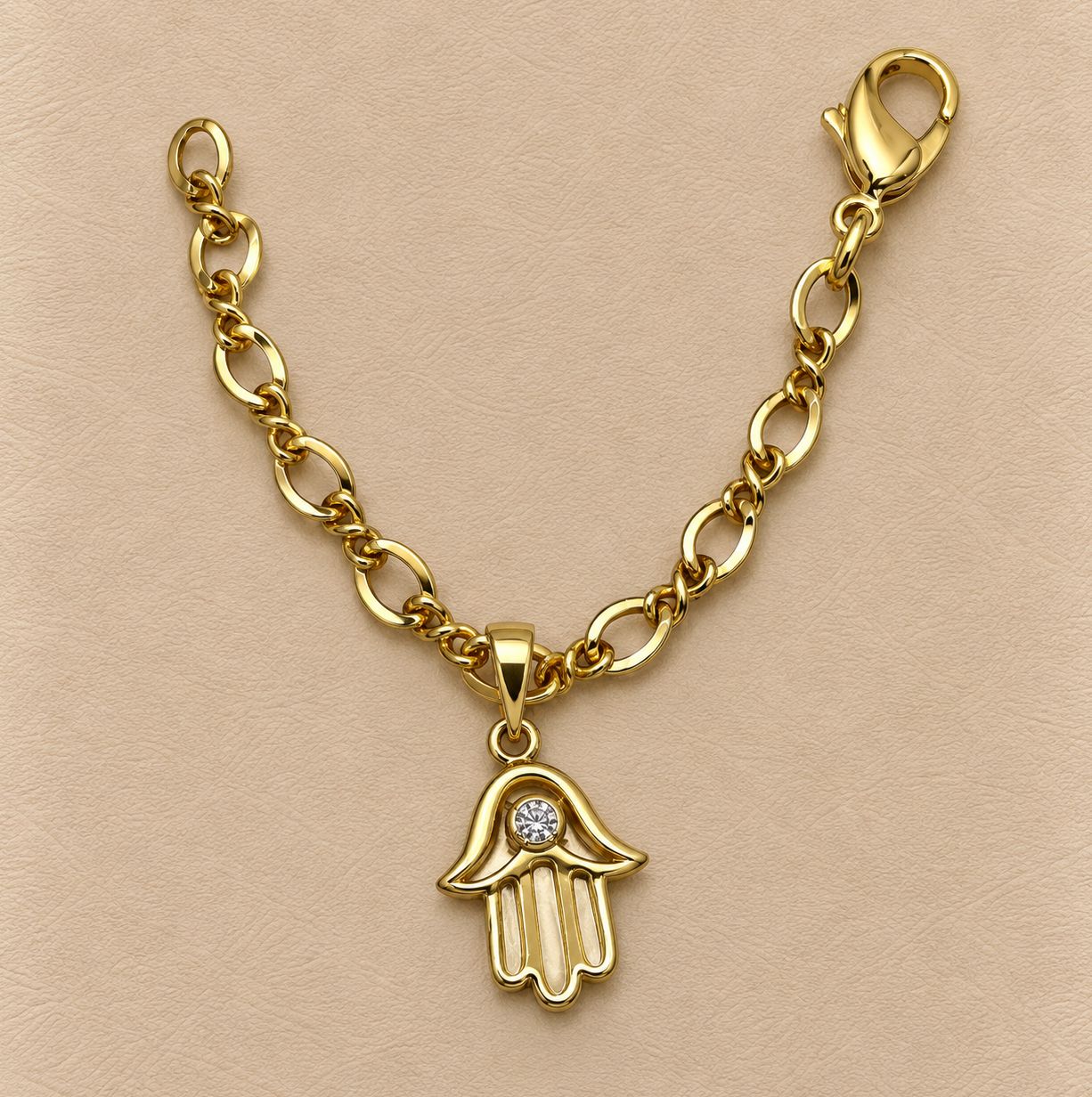 10k Gold Hamsa Pendant (0.5g)