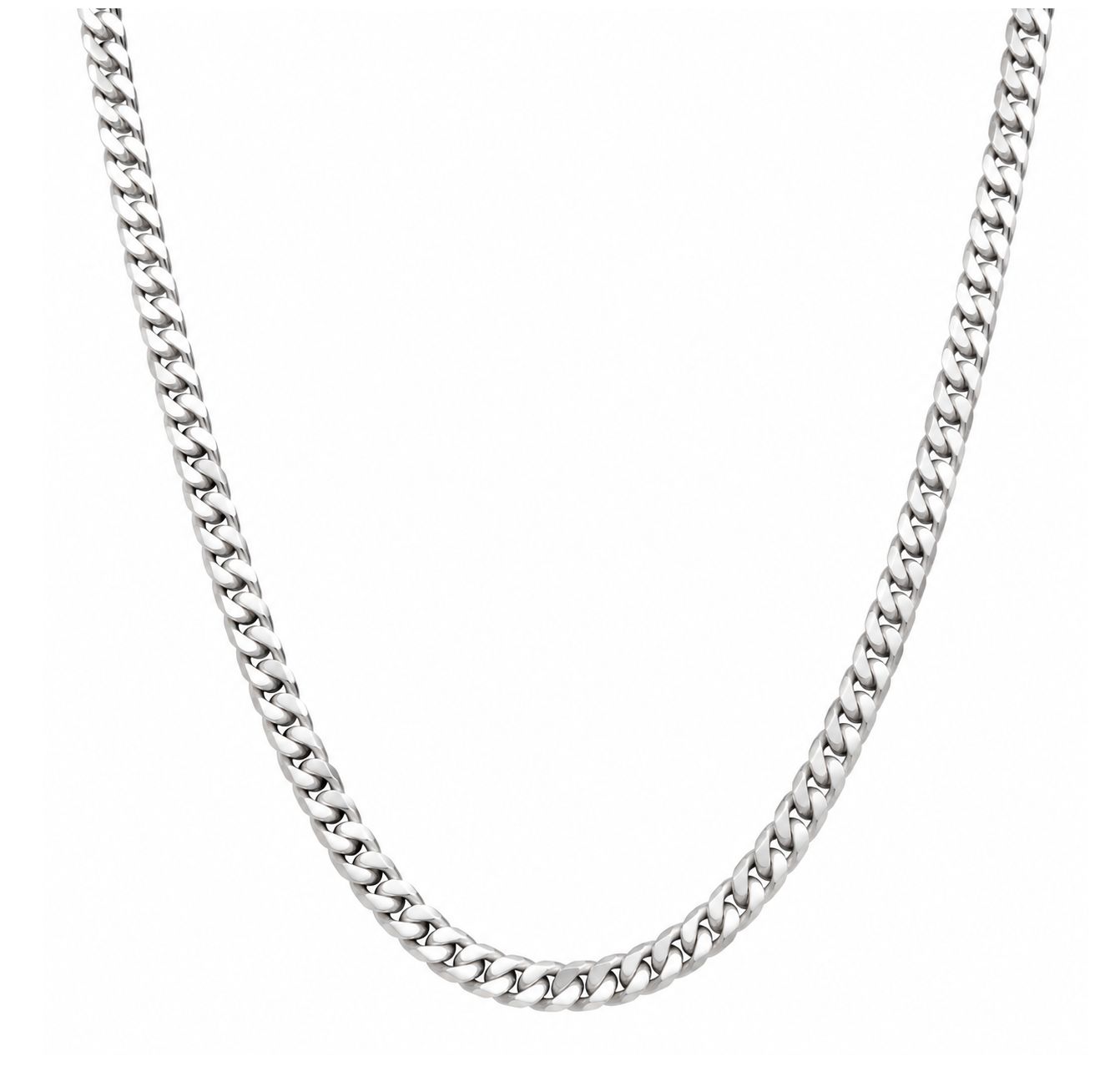 White Gold Curb Chain (5.4g)