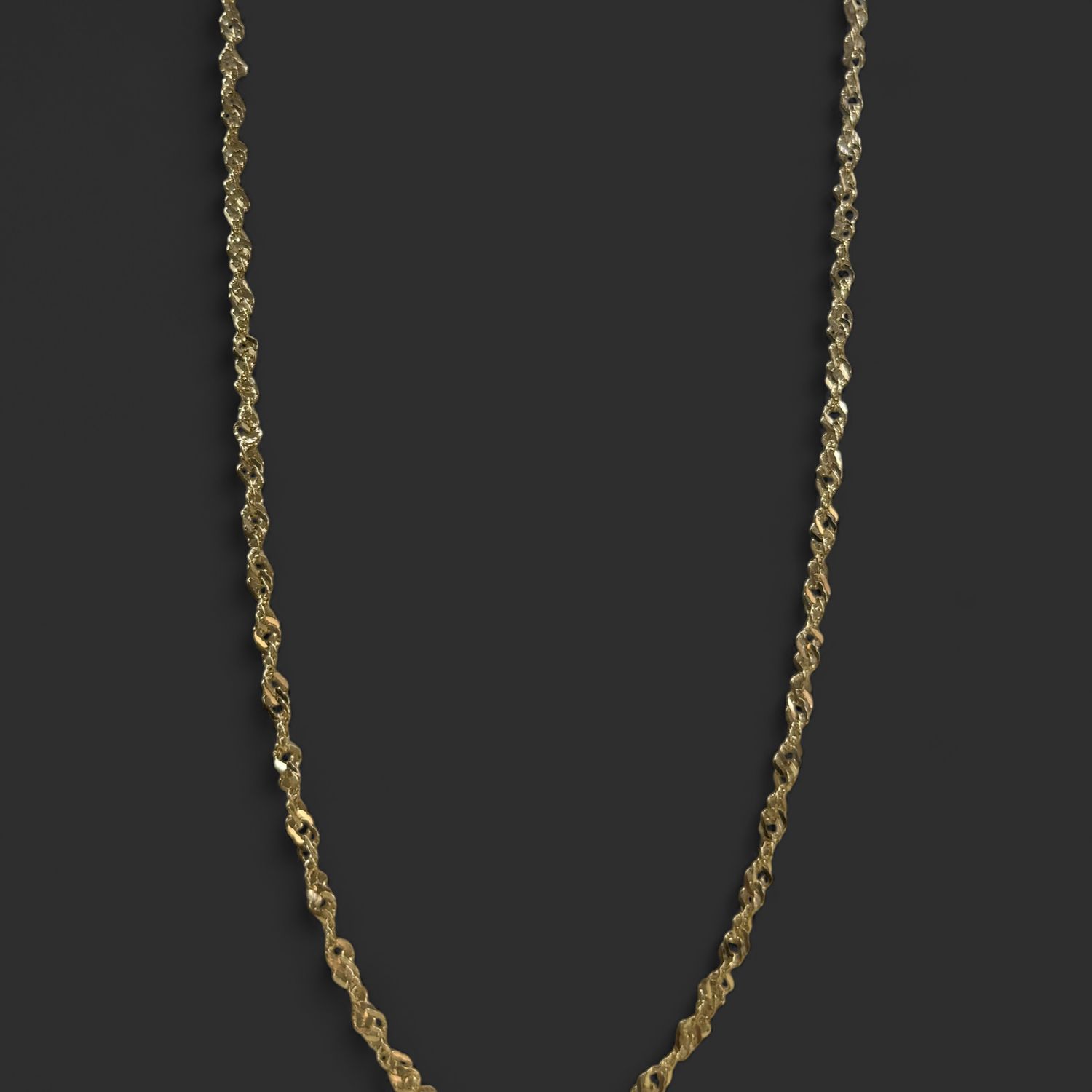 10kt Singapore Chain.