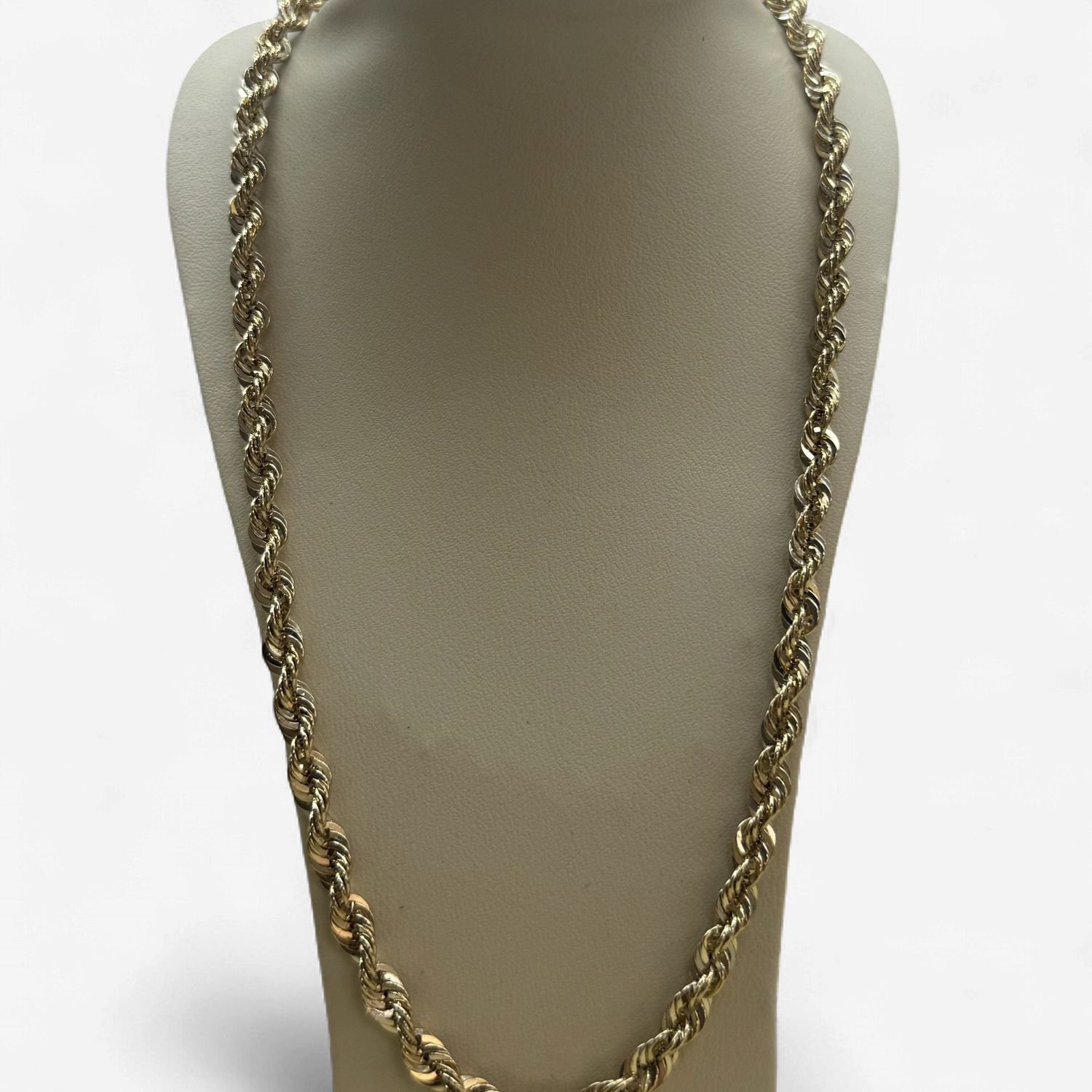 10k 5.5mm Gold Rope Chain (12.8g) (20in)