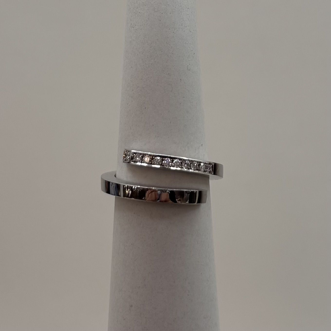 14KW Bypass Diamond Ring