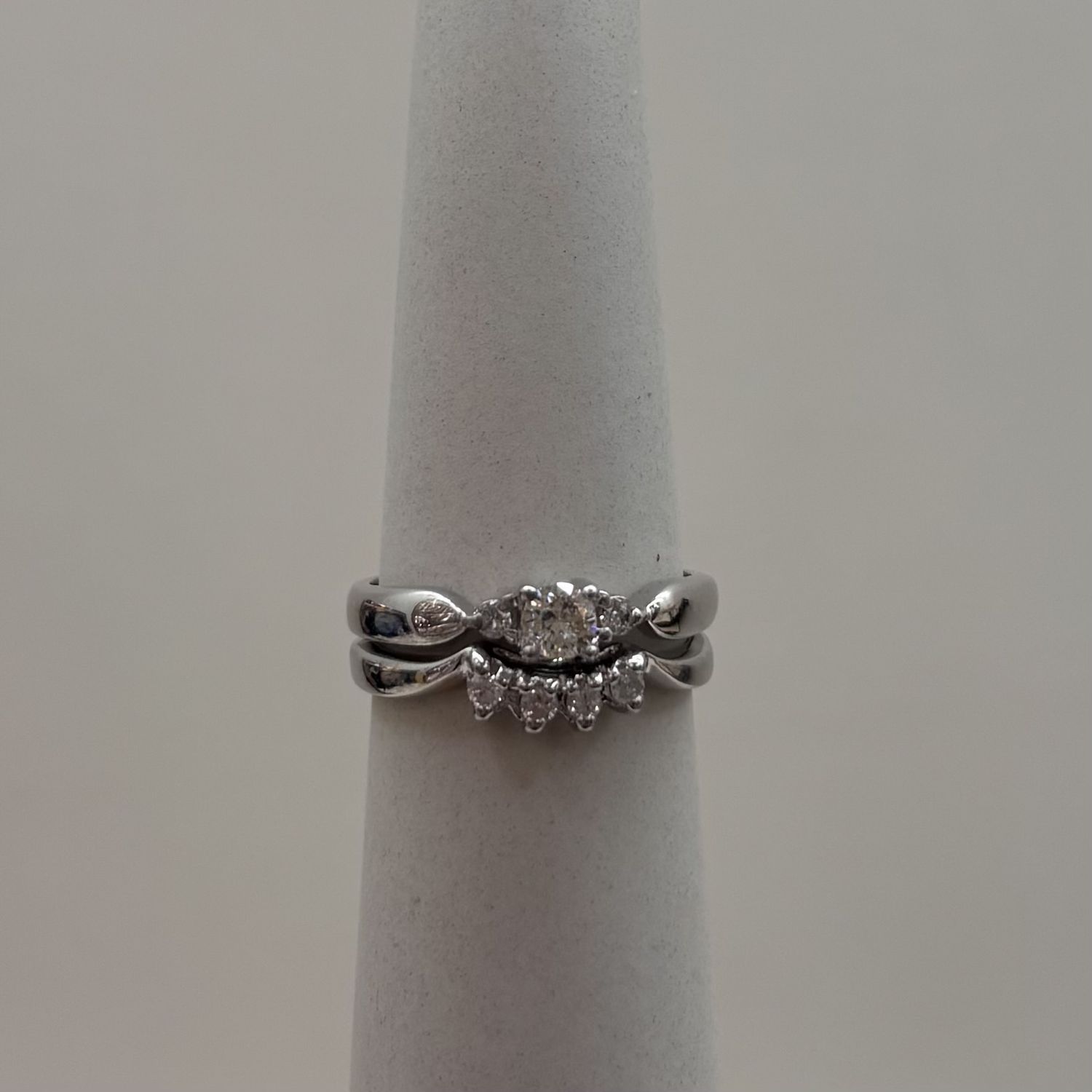 14KW "PPF" Diamond Bridal Set