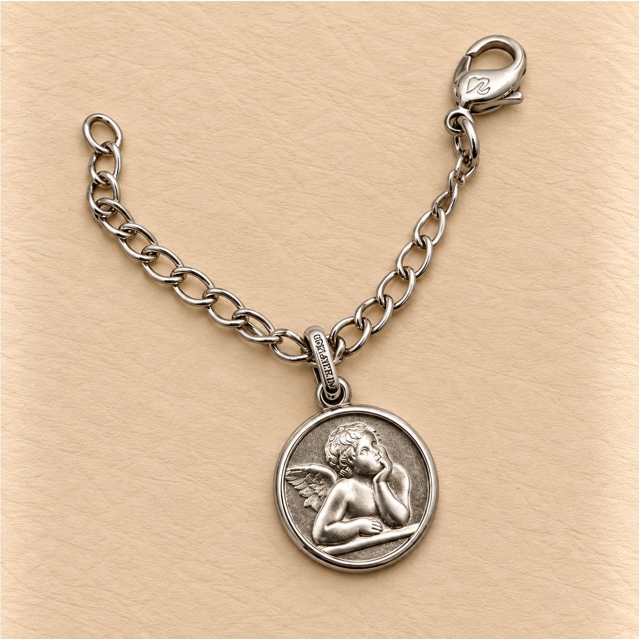 10k Gold Cupid Pendant