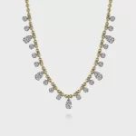 14K W&amp;Y.Gold Dia NK