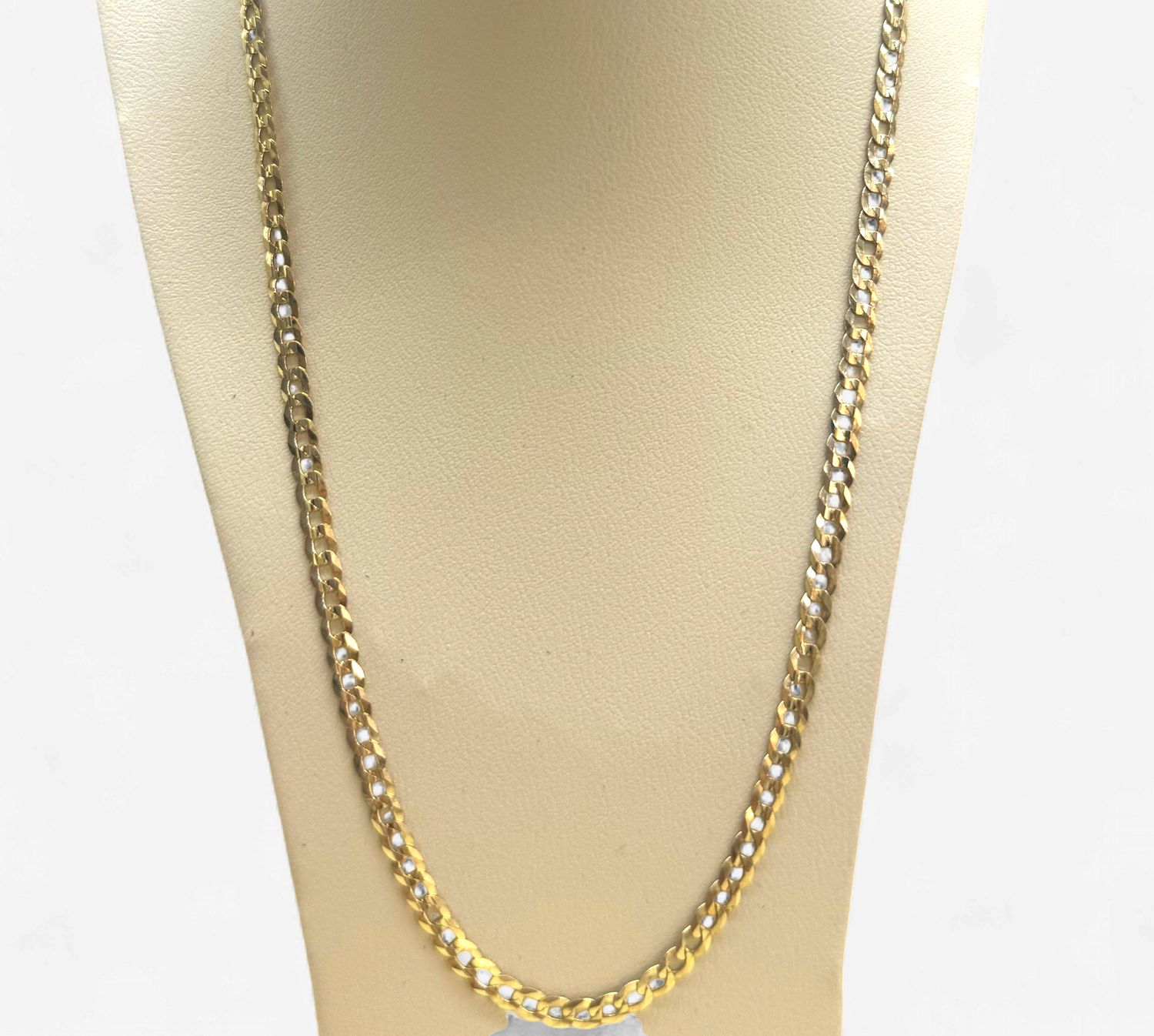 10k Yellow Gold Curb Chain (5.5g/22in)