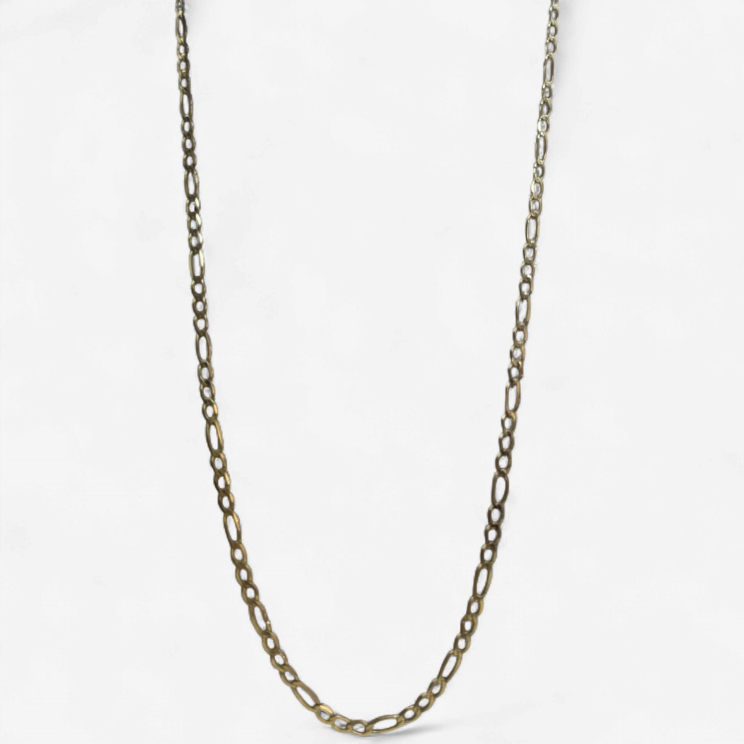 10k Gold Figaro Chain (3.2g) (24in)