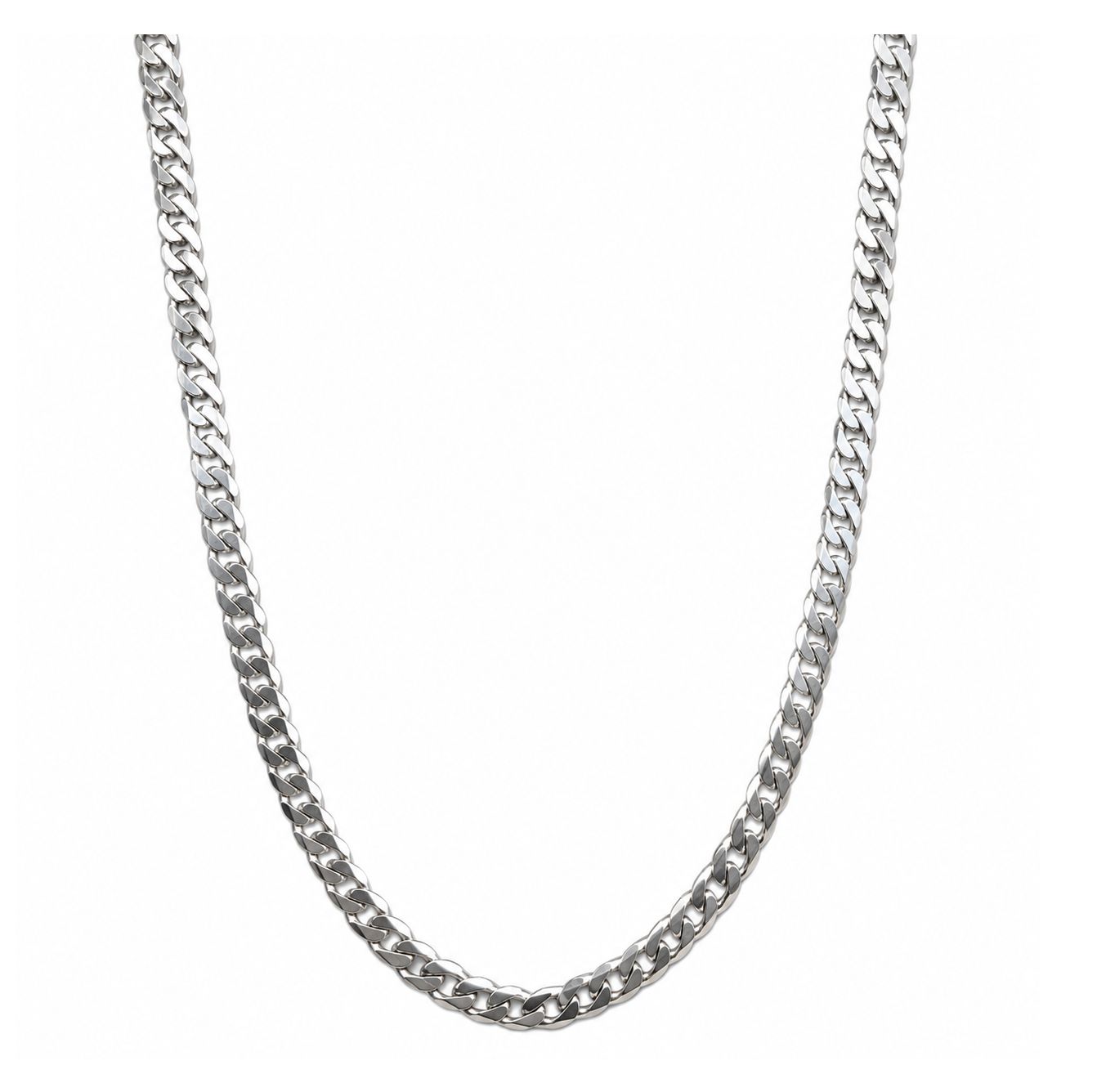White Gold Curb Chain (5.2g)