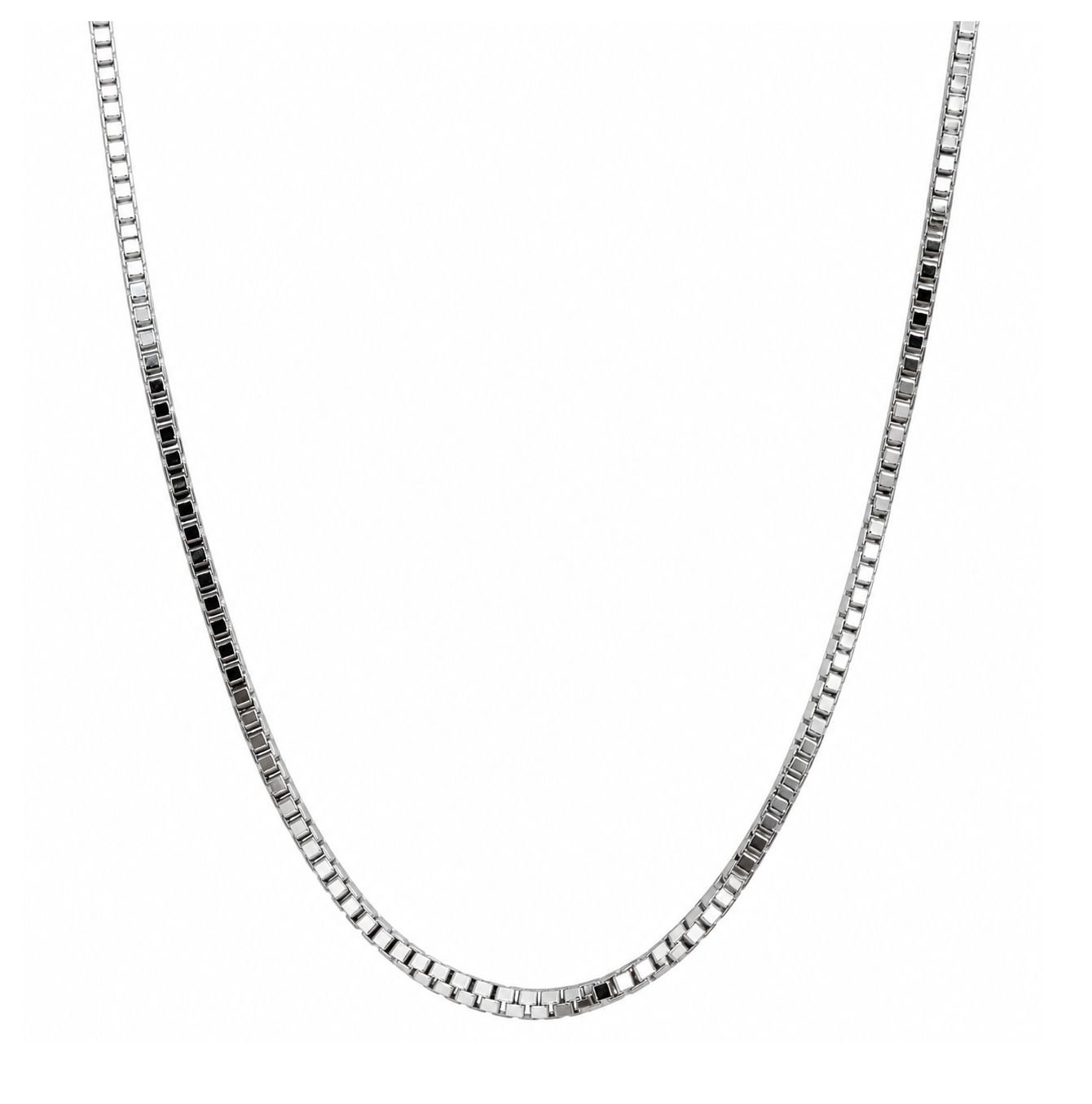 White Gold Box Chain (5.5g)