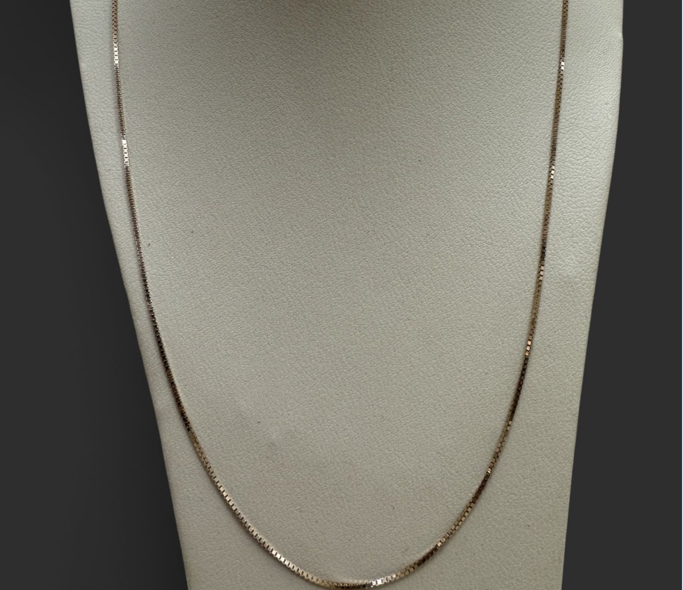 10kt 0.6MM SRB 18IN RG Chain