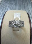 Pave Round Dia Eng Set 0.54ct ss