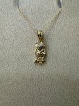 Owl Pendant w/Chain