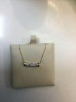 Diamond RG Bar Pendant
