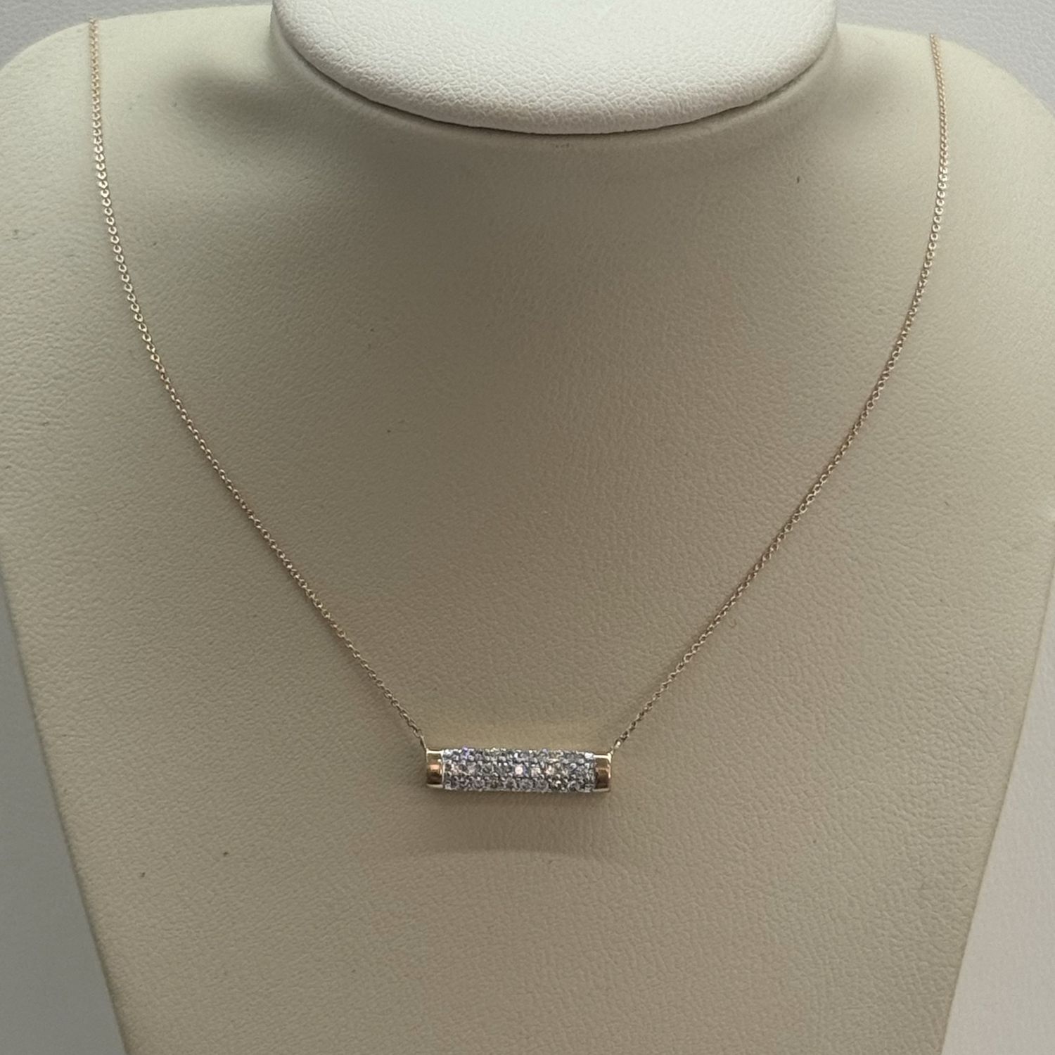 Diamond RG Bar Pendant