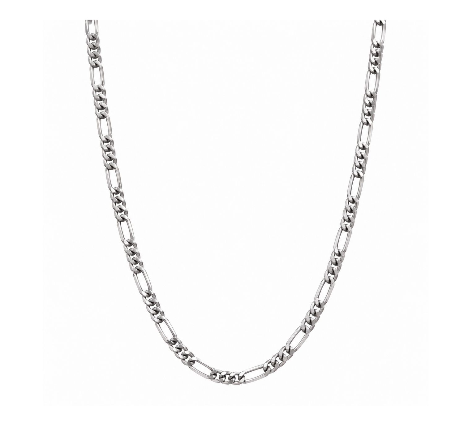 White Gold Figaro Chain (4.7g)
