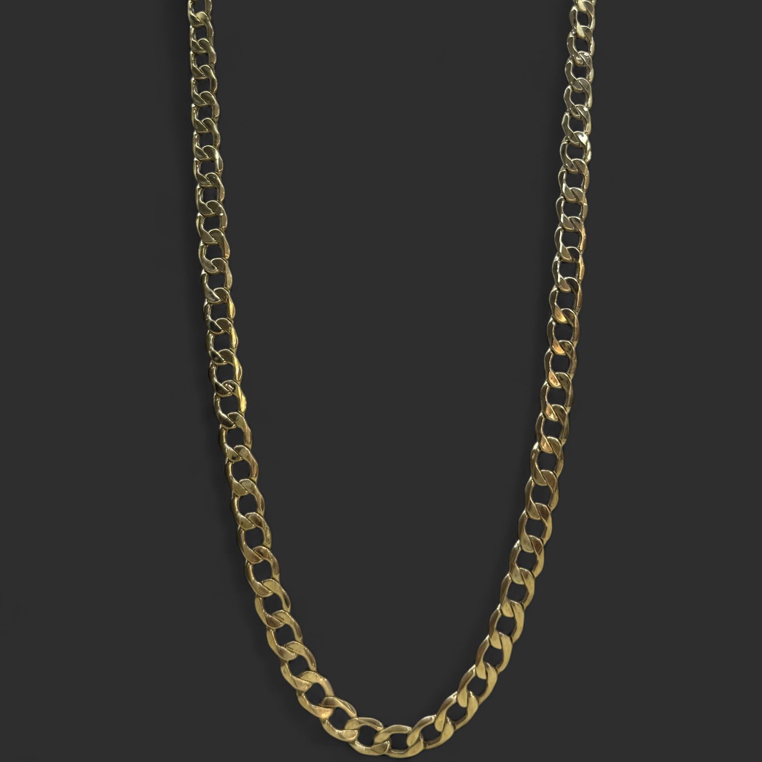 10kt 5MM HC AD 20IN YG Chain