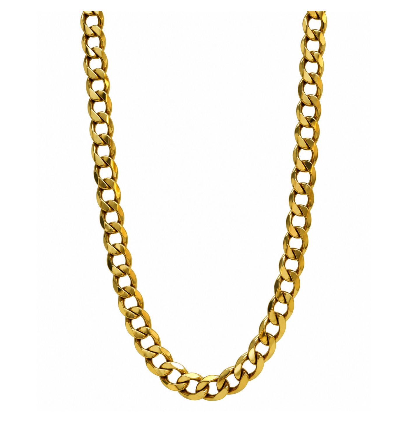 Yellow Gold 6.7mm Curb Chain (10.1g)
