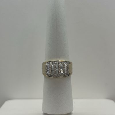 Mens Diamond Ring 1tdw
