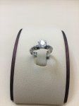 LM Dia Eng Ring w/LC 0.80ct Rnd Dia